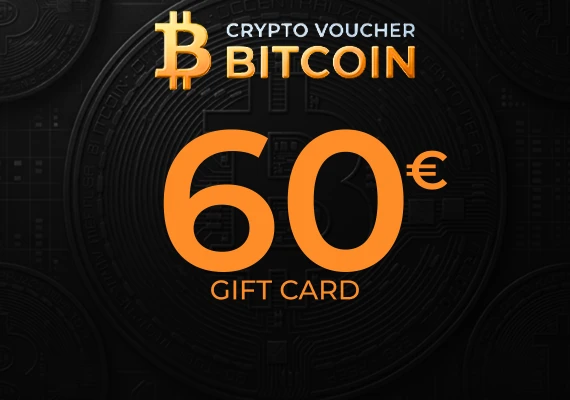 Crypto Voucher Bitcoin (BTC) 60 EUR Key - ROW